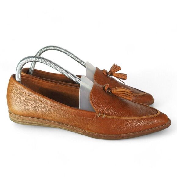 Sperry Top-Sider Saybrook Leather Tasseled Loafers Tan STS85452 Women's 9 - Picture 4 of 11